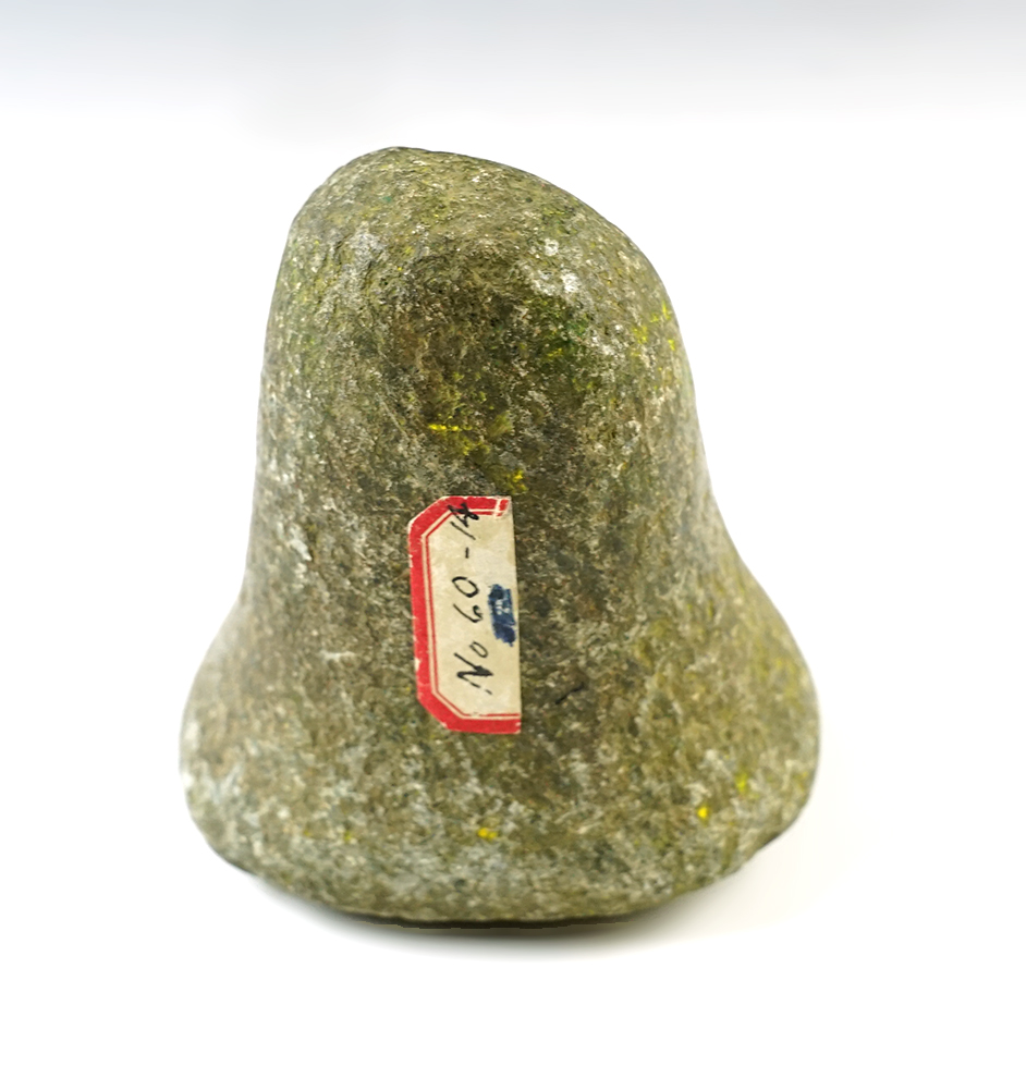 3 5/16" Ohio Bell Pestle with a deep and well polished dimple on the bottom.