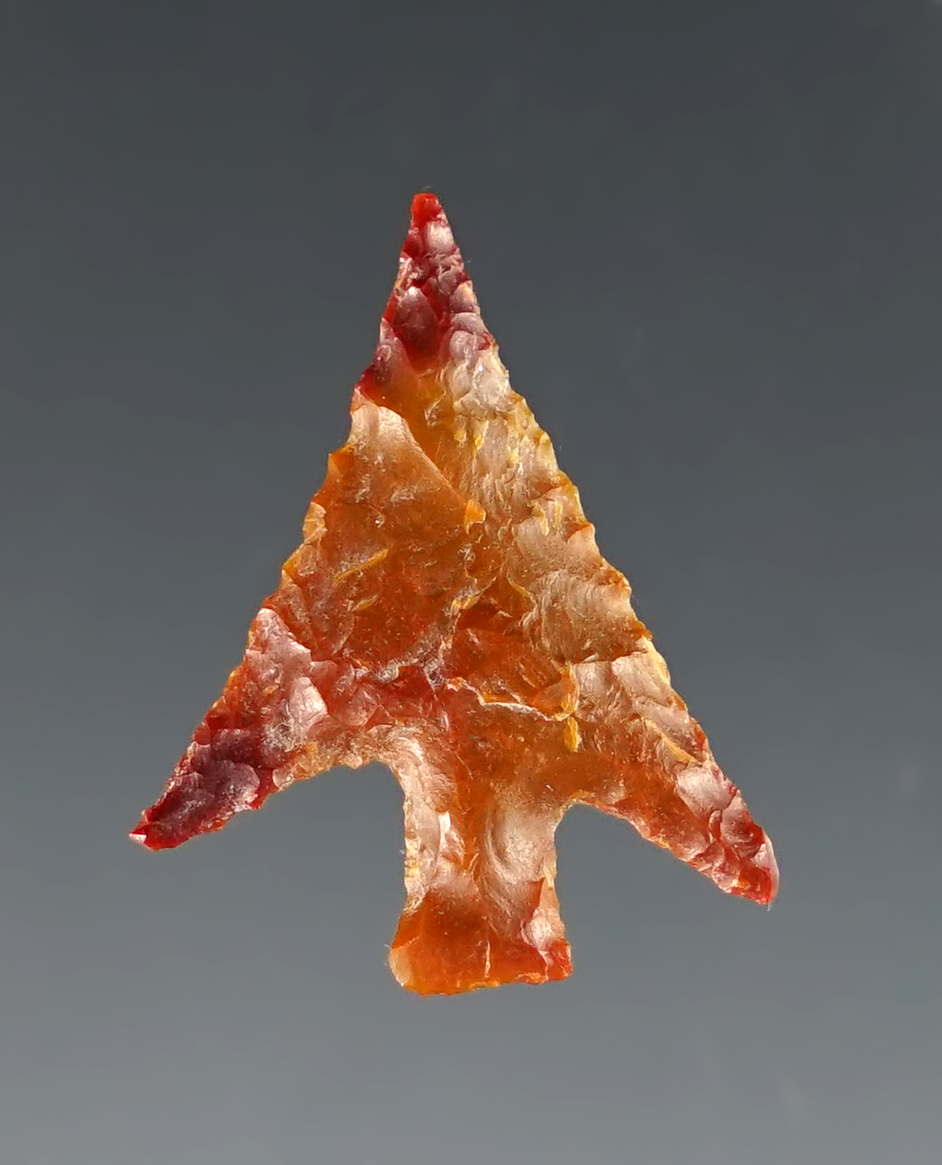 Exceptional 15/16" Columbia River Gempoint found by Norma Berg in Washington.