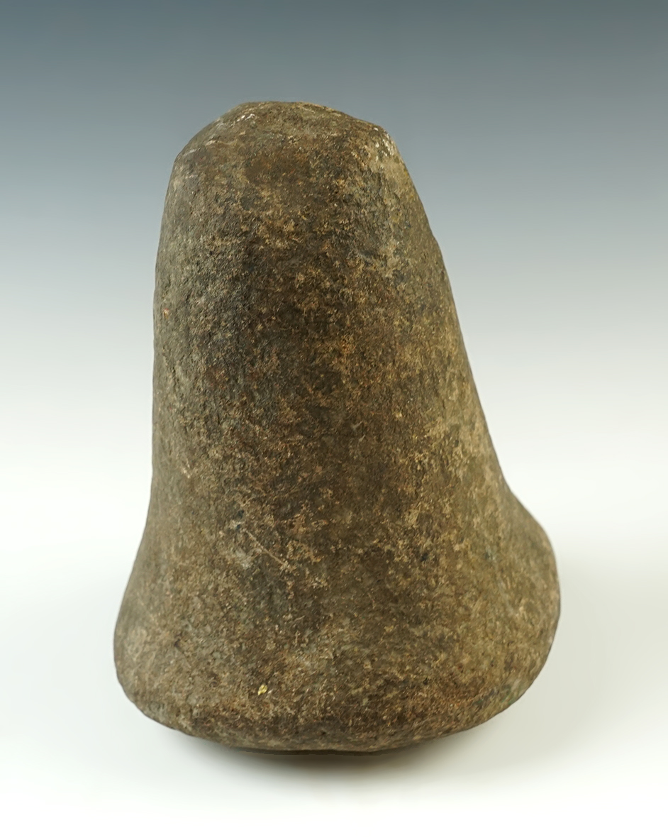 5 3/8" Heavily patinated Bell Pestle recovered in Ohio