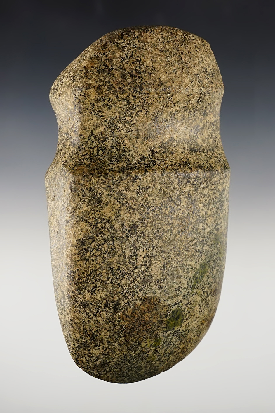  5 1/2" long 3/4 Grooved Hardstone Axe - Henderson Co., Illinois. Perfect condition!