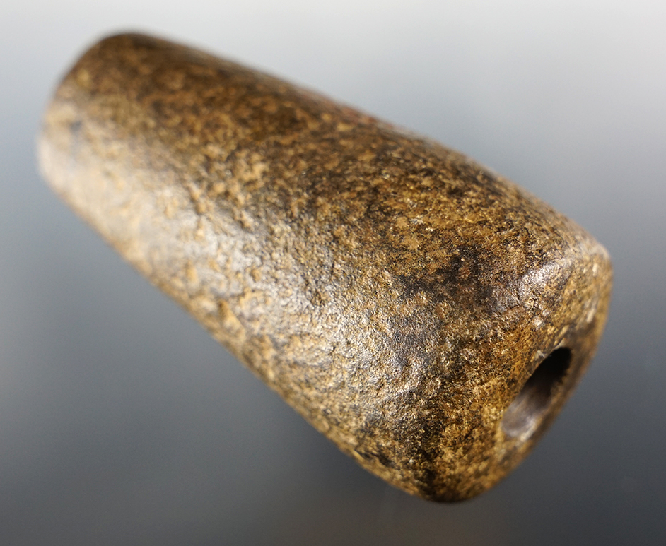 3 5/8" Tube Pipe Preform - drilling started - Morgan Co., Ohio. Ex. Meuser (1579/5). Pictured!