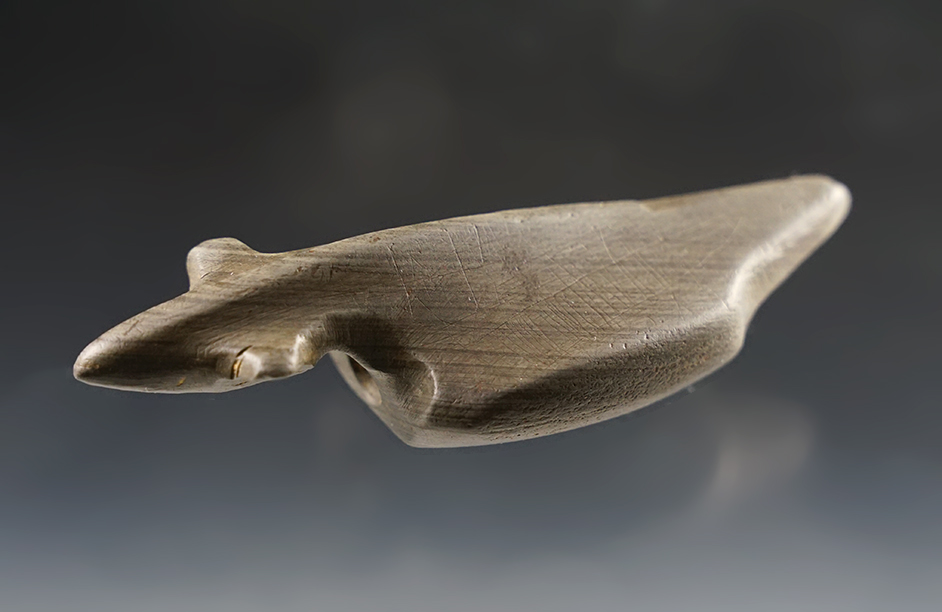 Sale Highlight! 3 5/8"  "Nesting" Ohio Pop-Eye Birdstone found in Ohio on the French farm. 