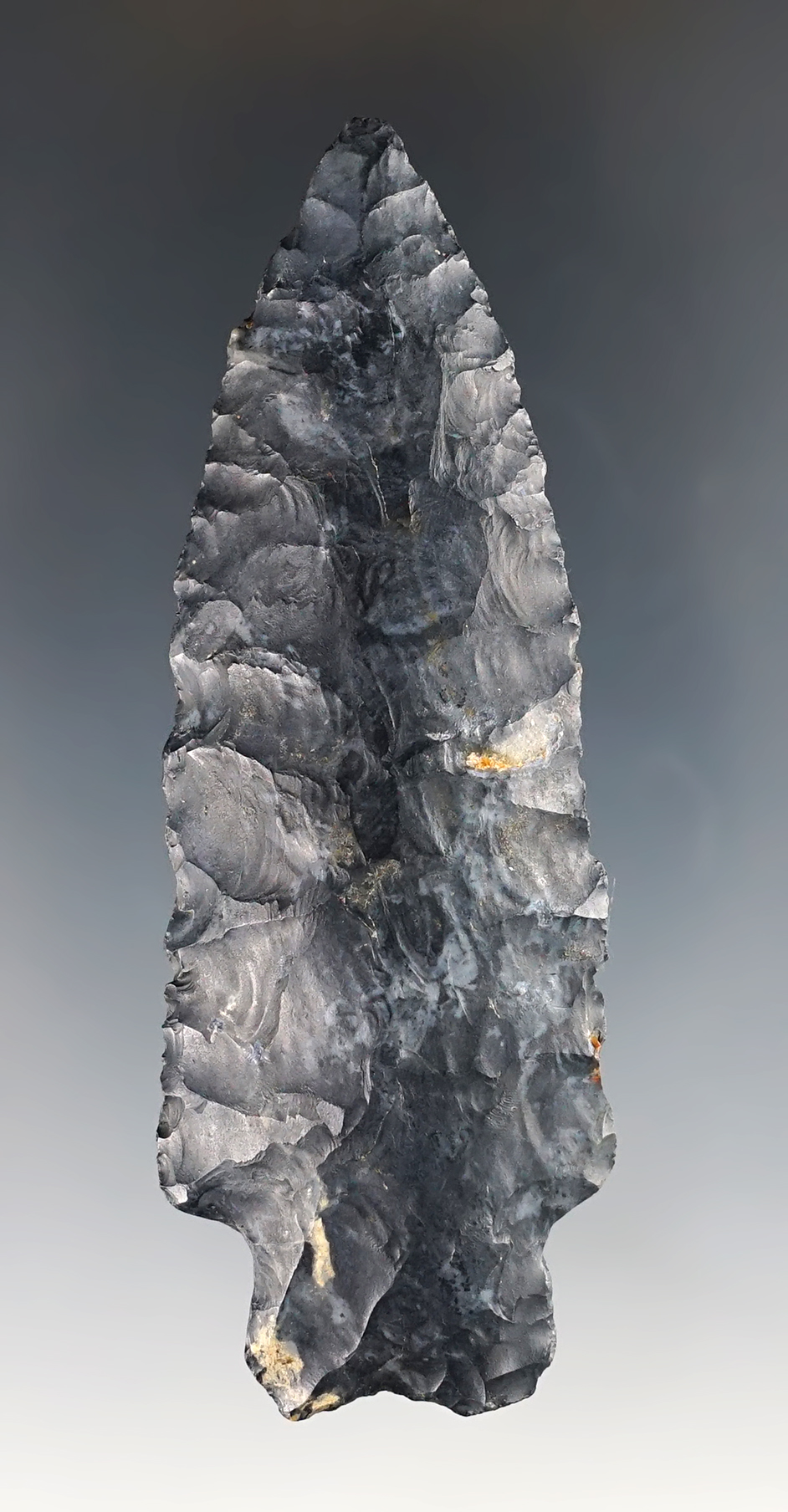 Classic style 3 3/8" Coshocton Flint Heavy Duty found in Fairfield Co., Ohio. Classic style.