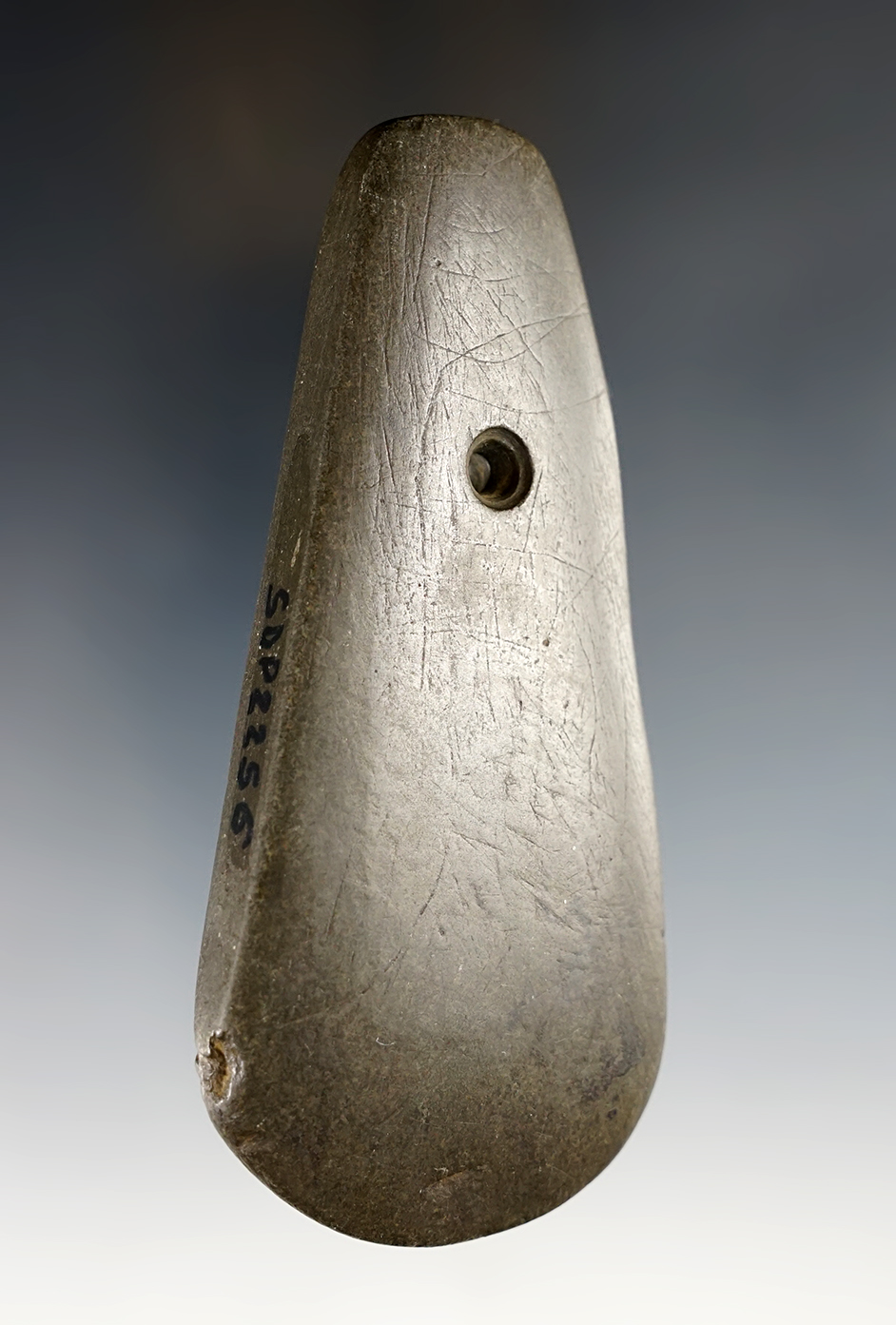 4 5/16" Ohio Pendant in excellent condition -patinated Slate. Ex. Frank Foremny collection.