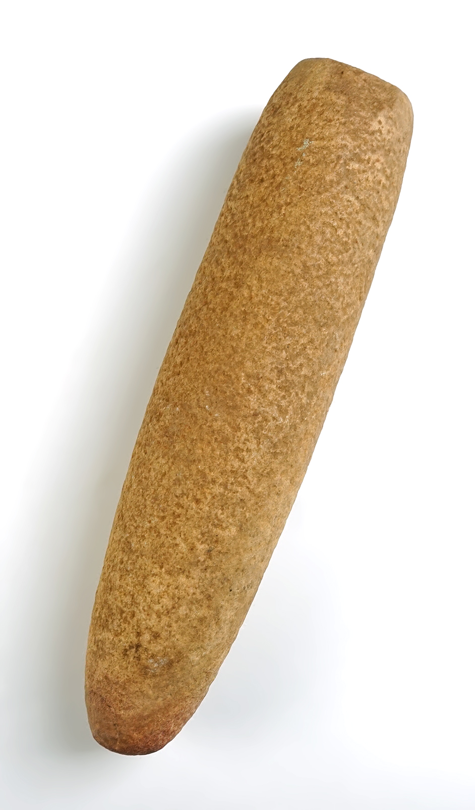 9 1/2" Ohio Roller Pestle made from nicely colored Quartz.