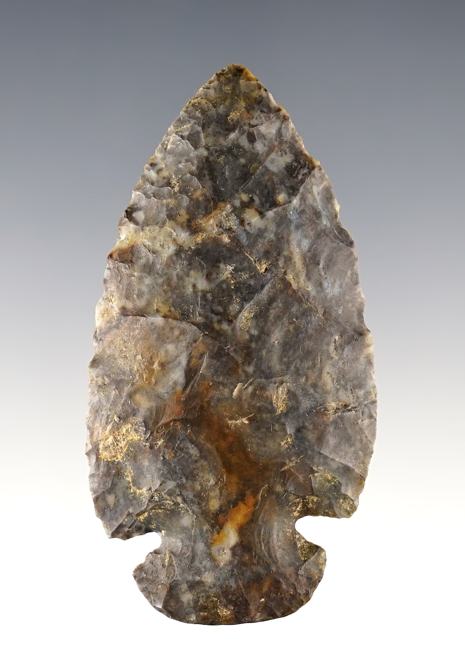 Nicely styled 2 5/8" Ohio Dovetail made from a beautiful grade of Coshocton Flint. 