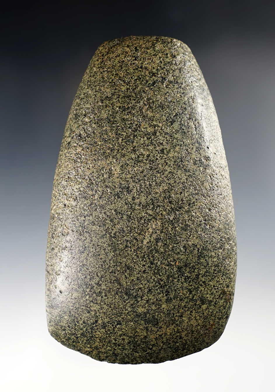 Well made 5 1/4" Woodland Celt. Lynn Farm, Columbus, Franklin Co., Ohio. Ex. Dr. Meuser, Macik.