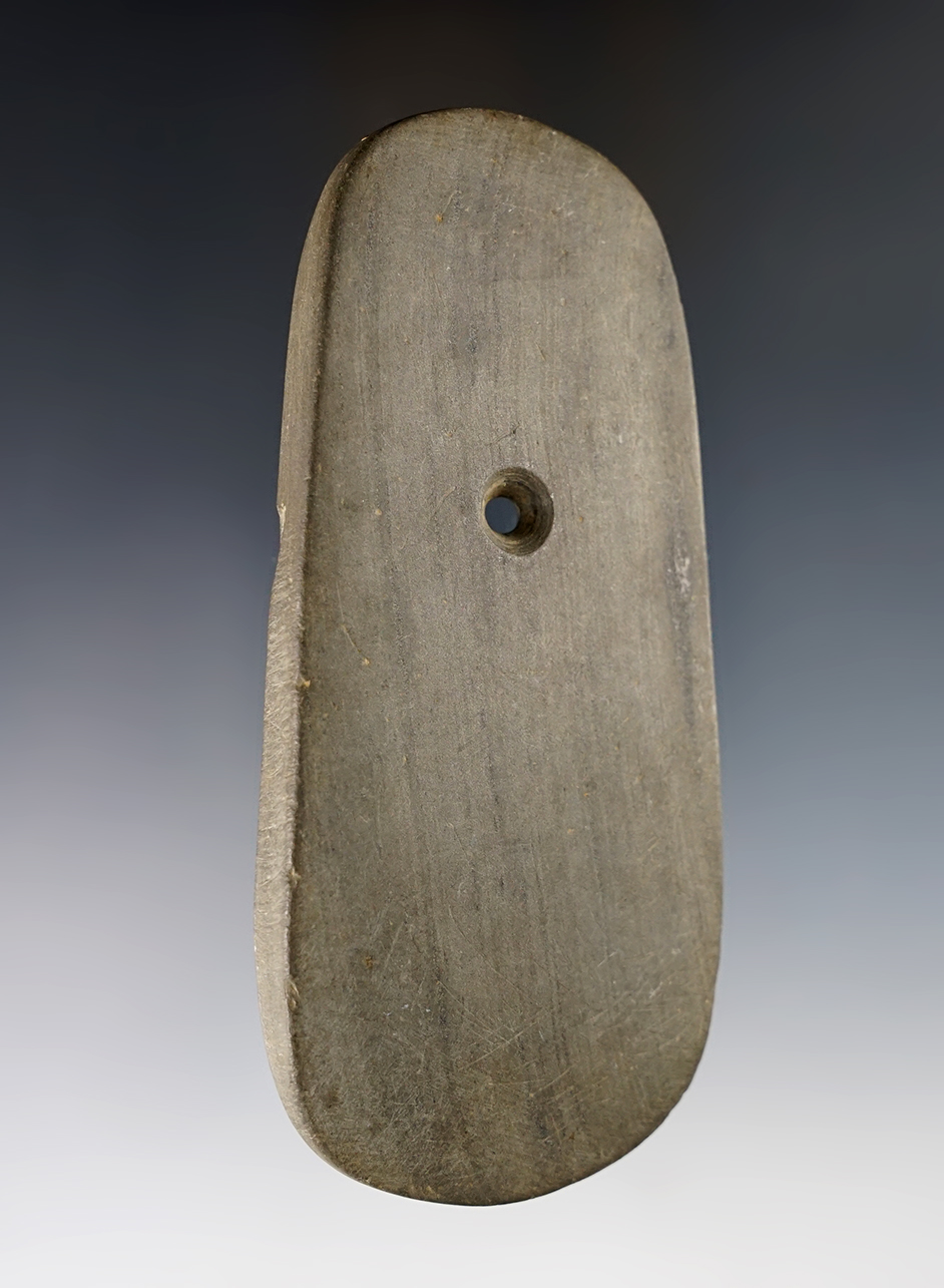 4 1/2" Slate Pendant that is nicely styled, recovered in Ohio.