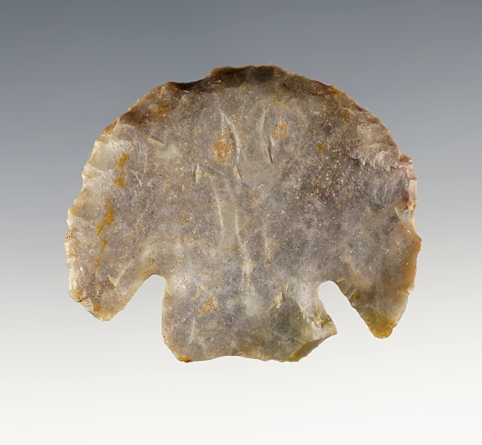 1 5/8" Lost Lake Blunt made from Sonora Flint. Found in central Kentucky.