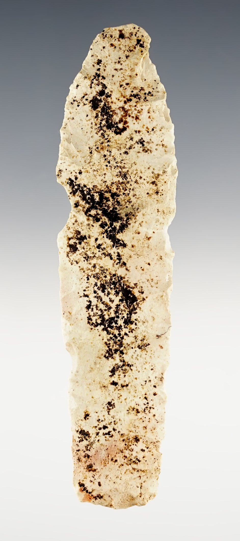 Well patinated 4 7/16" Haskett found in Iron Co., Utah. Comes with a Jackson COA.