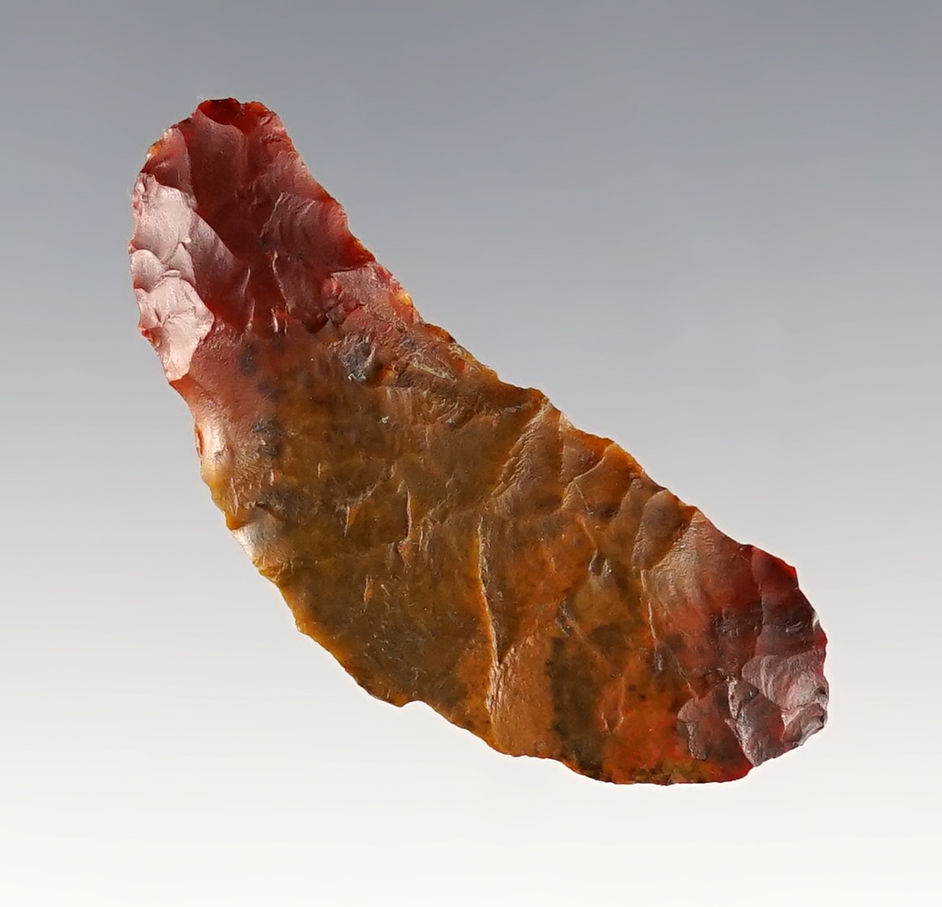 1 3/4" Lunate Crescent found near the Black Rock Desert in Northwest Nevada. Dickey COA.