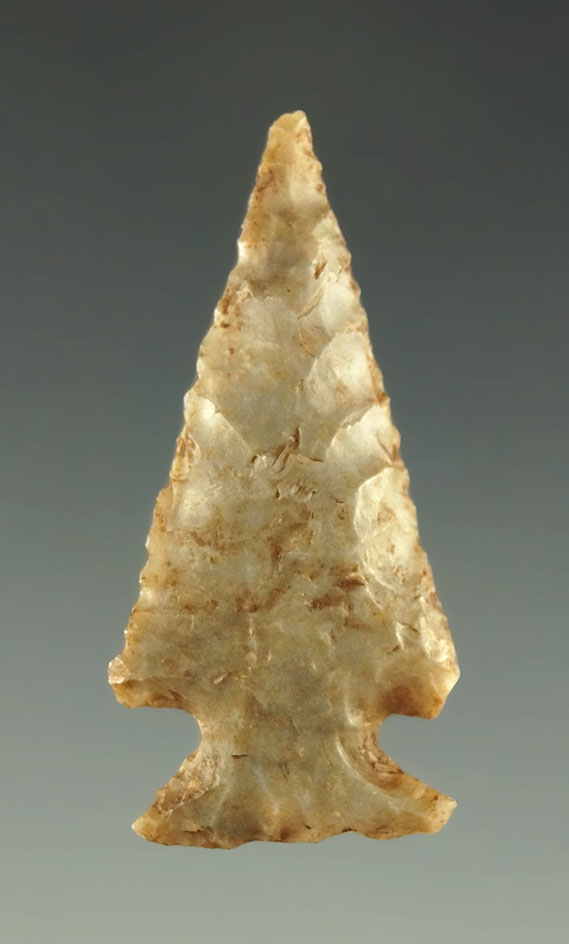 1 1/4" Edwards point found in Texas.