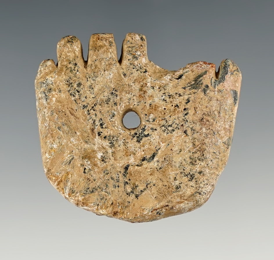 1 13/16" Woodland Pendant  that is nicely made. Found in the Midwestern U.S.