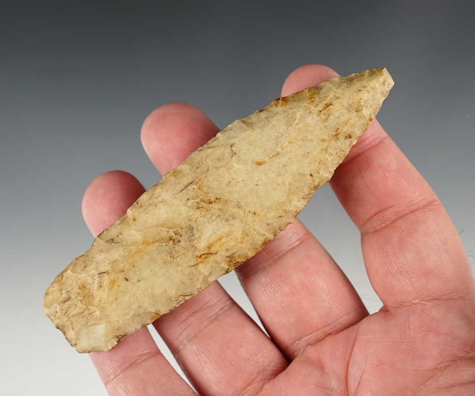 4 3/16" Kentucky Lanceolate Knife that is well patinated. Ex. Ralph Cobb.