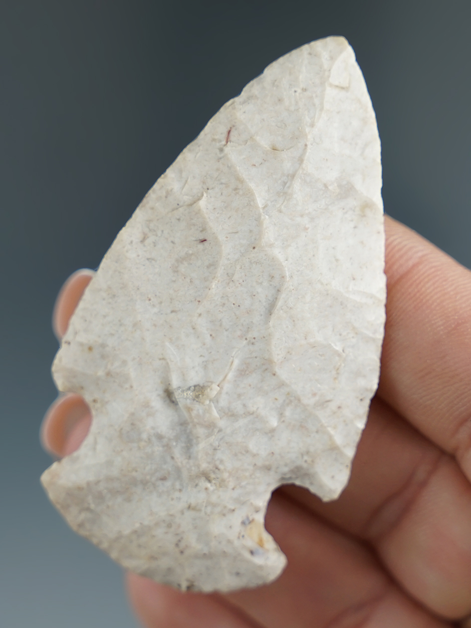 2 9/16" Hopewell found in Illinois.