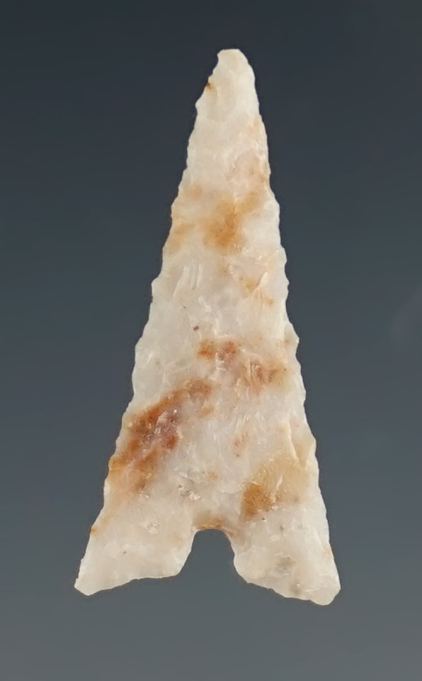 Beautifully flaked 7/8" Garza point found in West Texas.