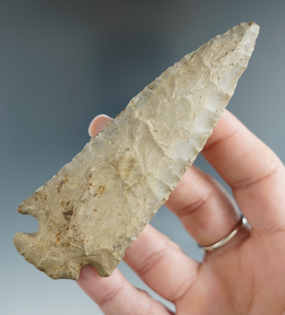 4 3/16" Dovetail found in Illinois.