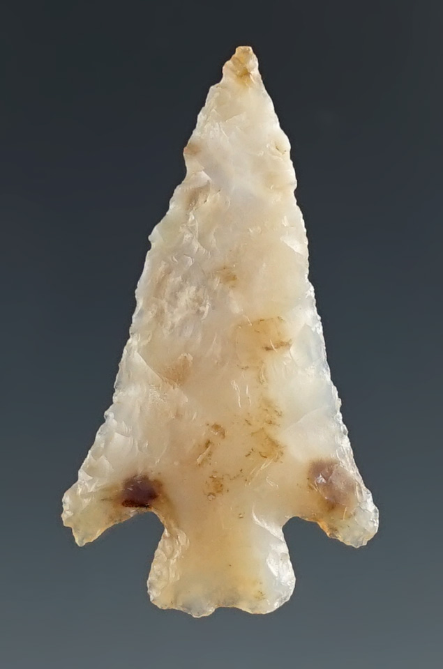 1 1/16" Columbia Plateau that is very nicely flaked from high-quality agate found near Quilomene Bar