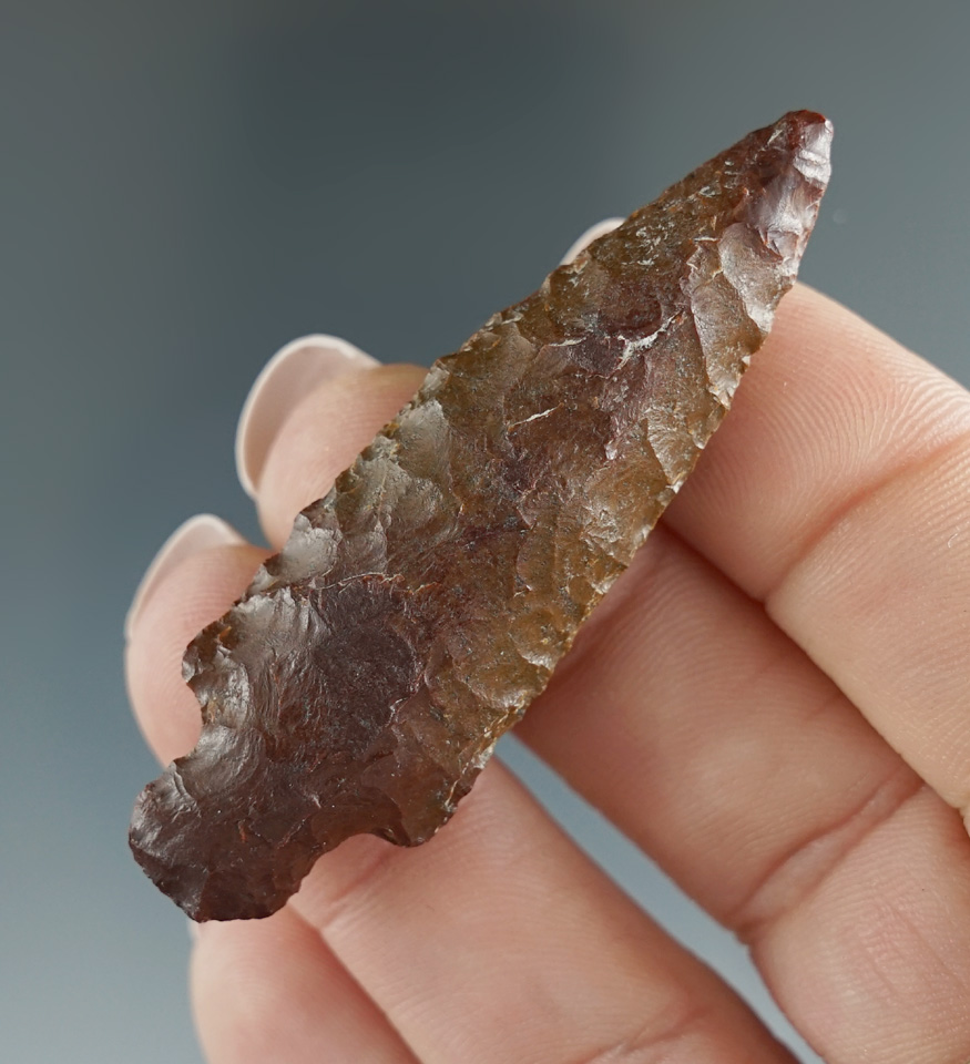 2 1/4" tall Chilcotin Plateau made from attractive Jasper found near Roosevelt Washington.