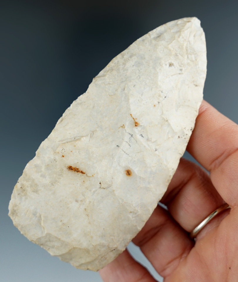 3 3/4" Flint Blade found in Illinois.