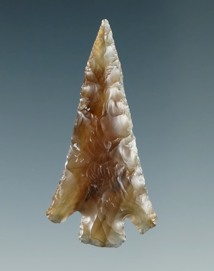 1 1/2" Columbia Plateau made from semi-translucent Agate, found near the Columbia River.