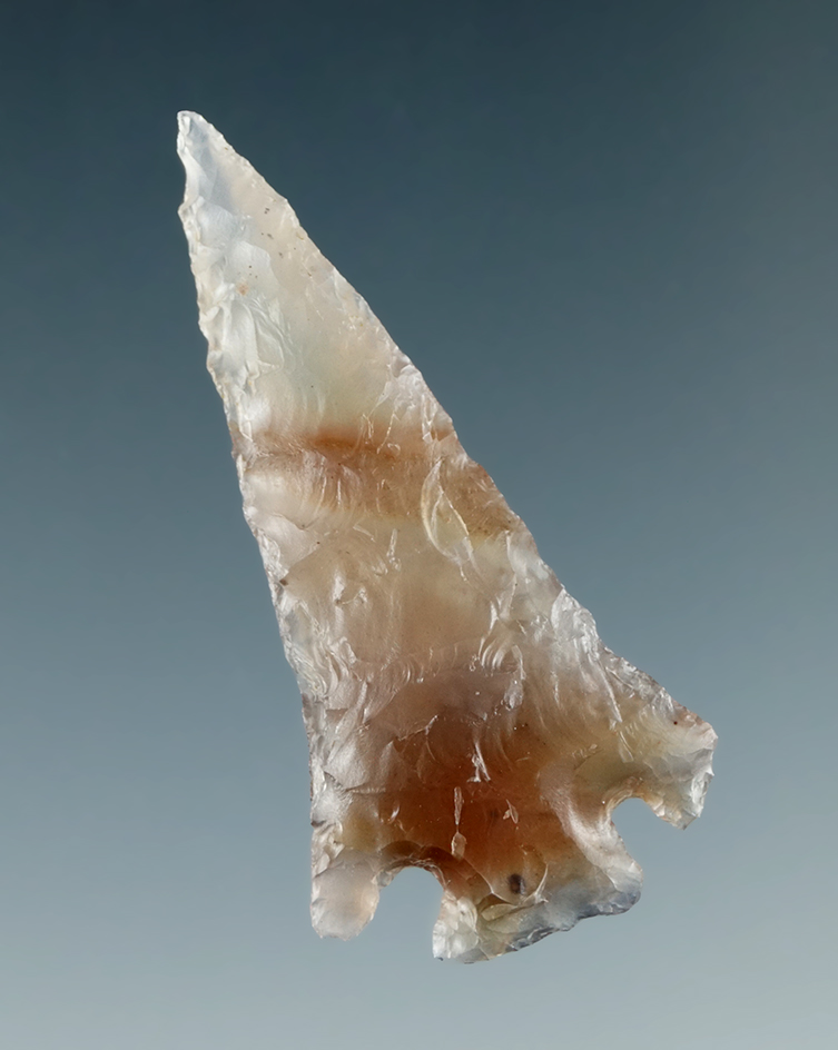 1 1/2" Translucent Eastgate found near The Dalles, Oregon.