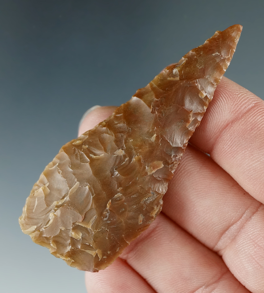 2 1/2" Plateau Pentagonal Knife made from Agate, found near the Columbia River.