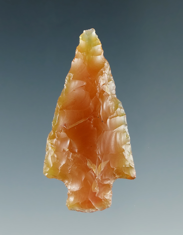 1 1/2" Square Stem made from semi-translucent Agate, found near the Columbia River.