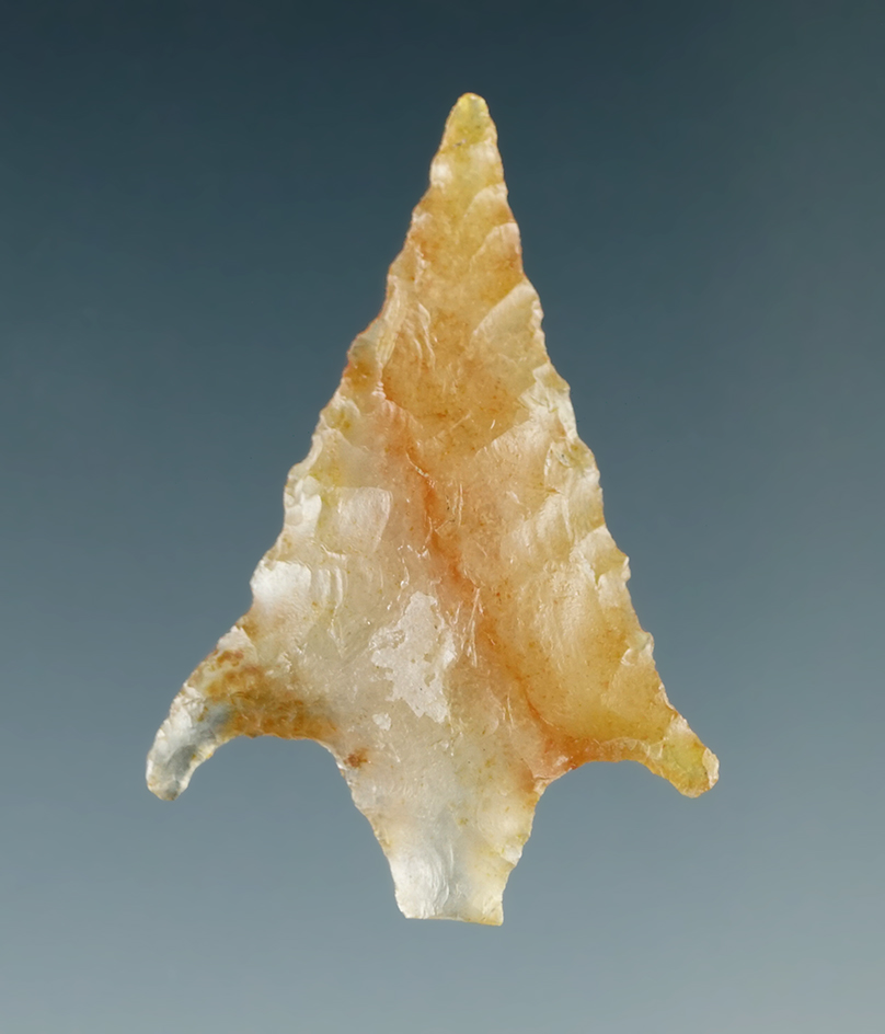1 1/8" Columbia Plateau made from semi-translucent Agate, found near the Columbia River.