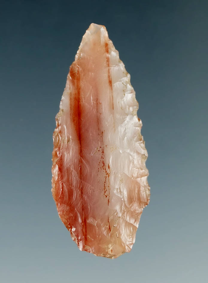1 1/4" Cascade Leaf made from Agate, found near the Columbia River.