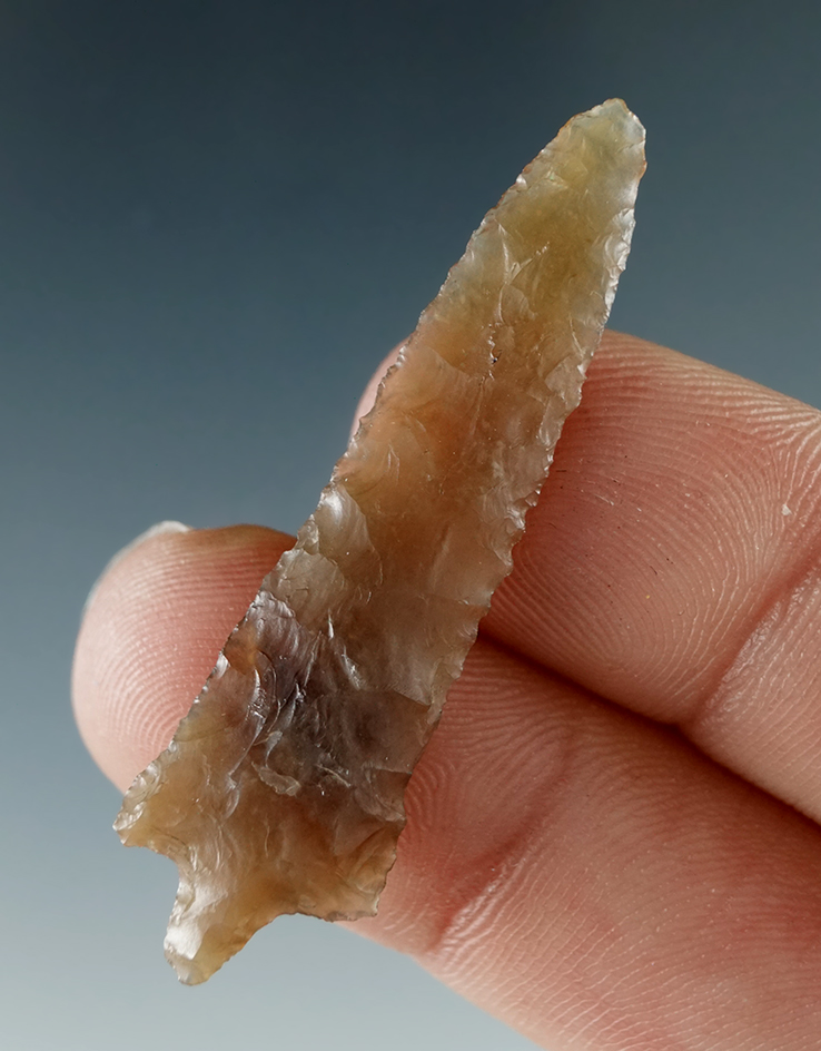 Thin 1 3/4" Wallula made from Translucent Agate, found near the Columbia River.