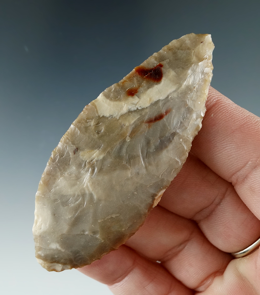 2 3/4" Cascade Knife made from Agate, found near the Columbia River.