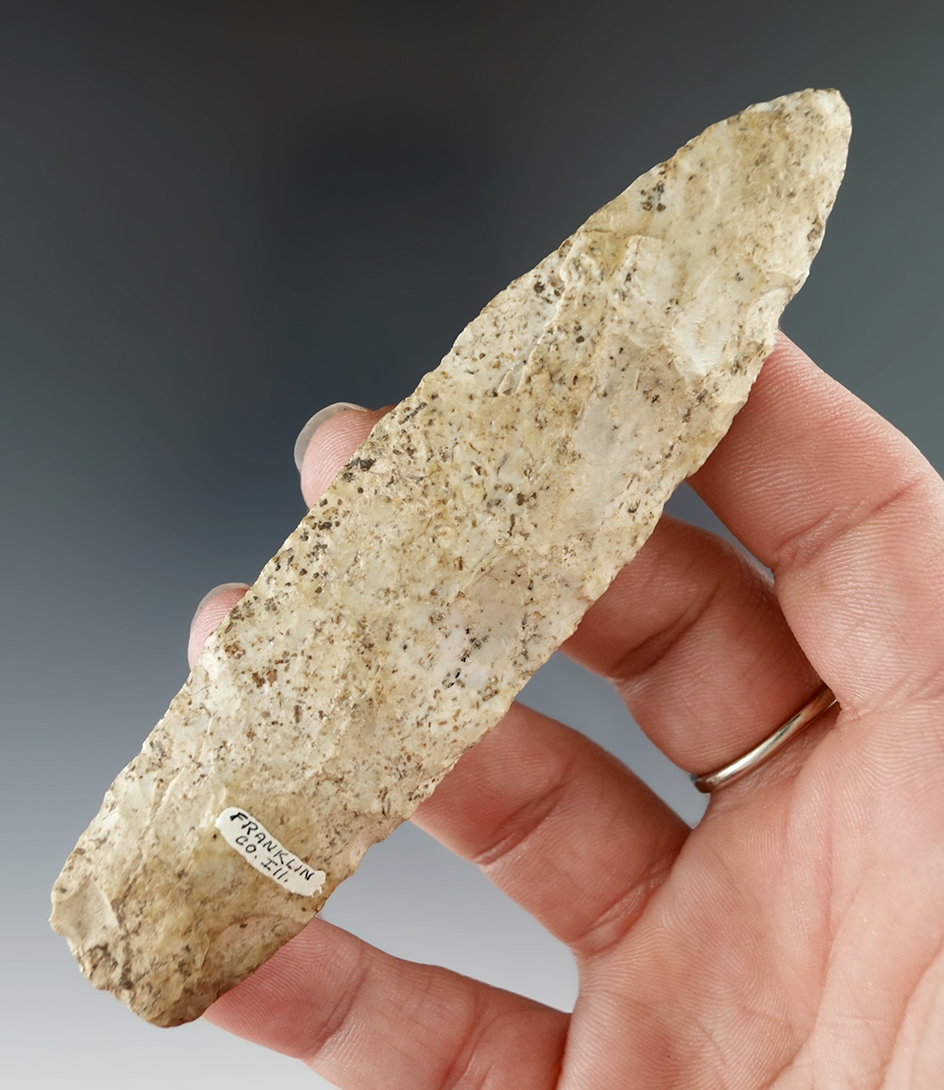 4 3/8" Nebo Hill found in Franklin County Illinois.