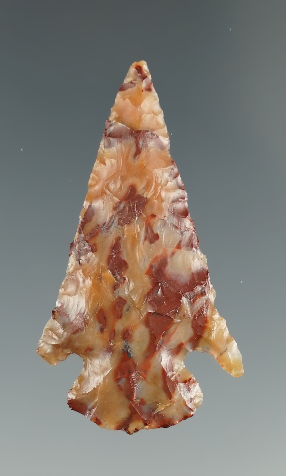 1 5/8" Guilomene Bar made from brown, tan, and orange Agate. Columbia River, OR. Pictured!