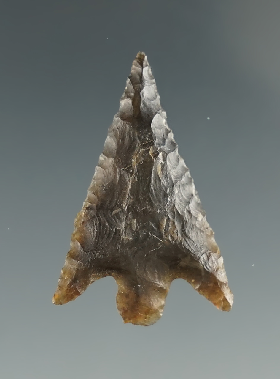 1 1/8" Columbia Plateau made from brown Agate. Found near the Columbia River, OR.