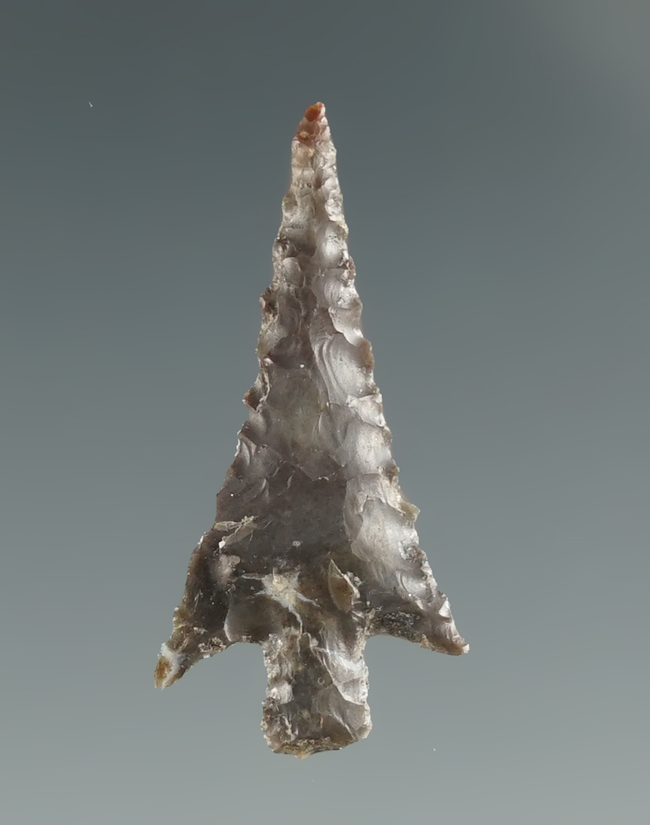 1" Columbia Plateau made from gray Jasper. Found near the Columbia River, OR.