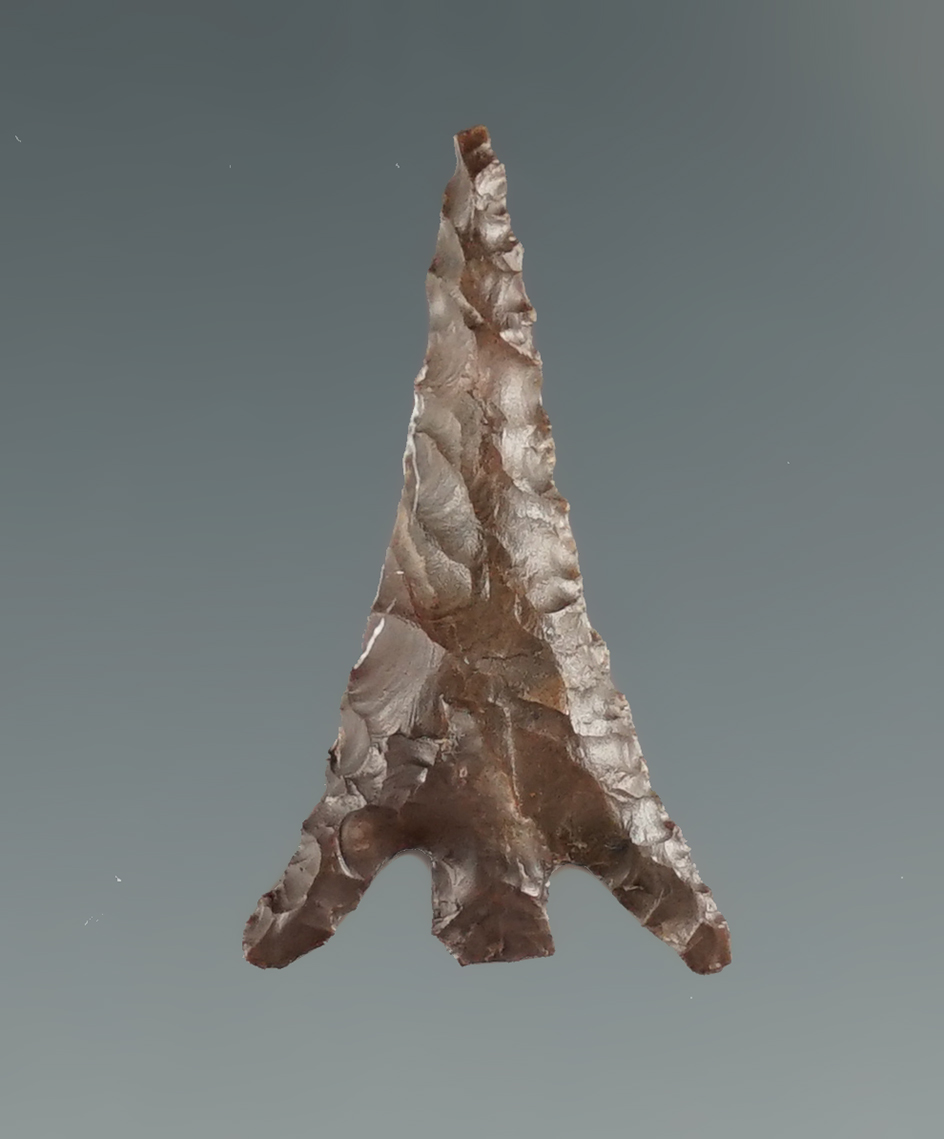 15/16" Columbia Plateau made from brown Jasper. Found near the Columbia River, OR.