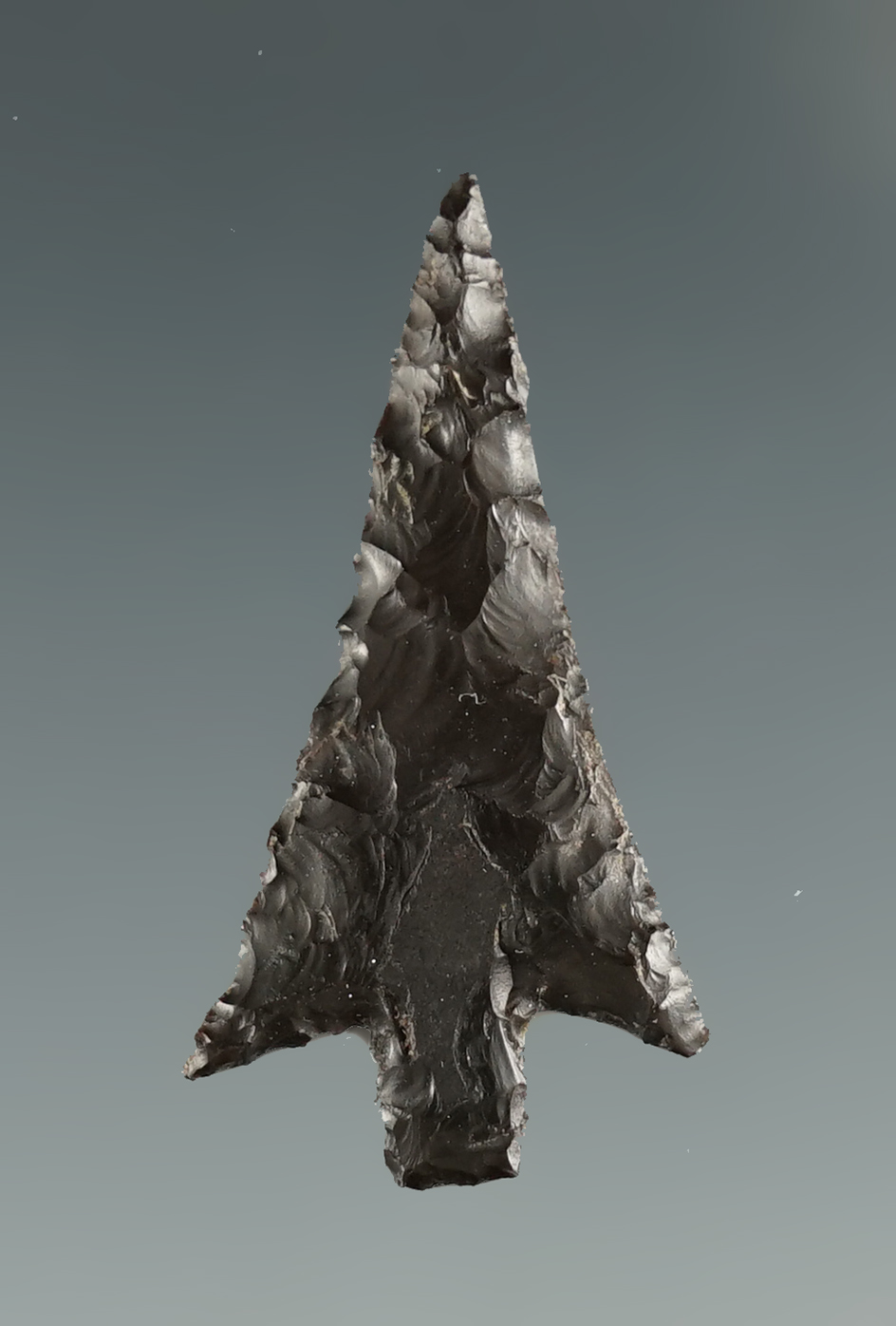 1 1/16" Wallula Gap Square Stem made from dark brown Agate.  Columbia River, OR.