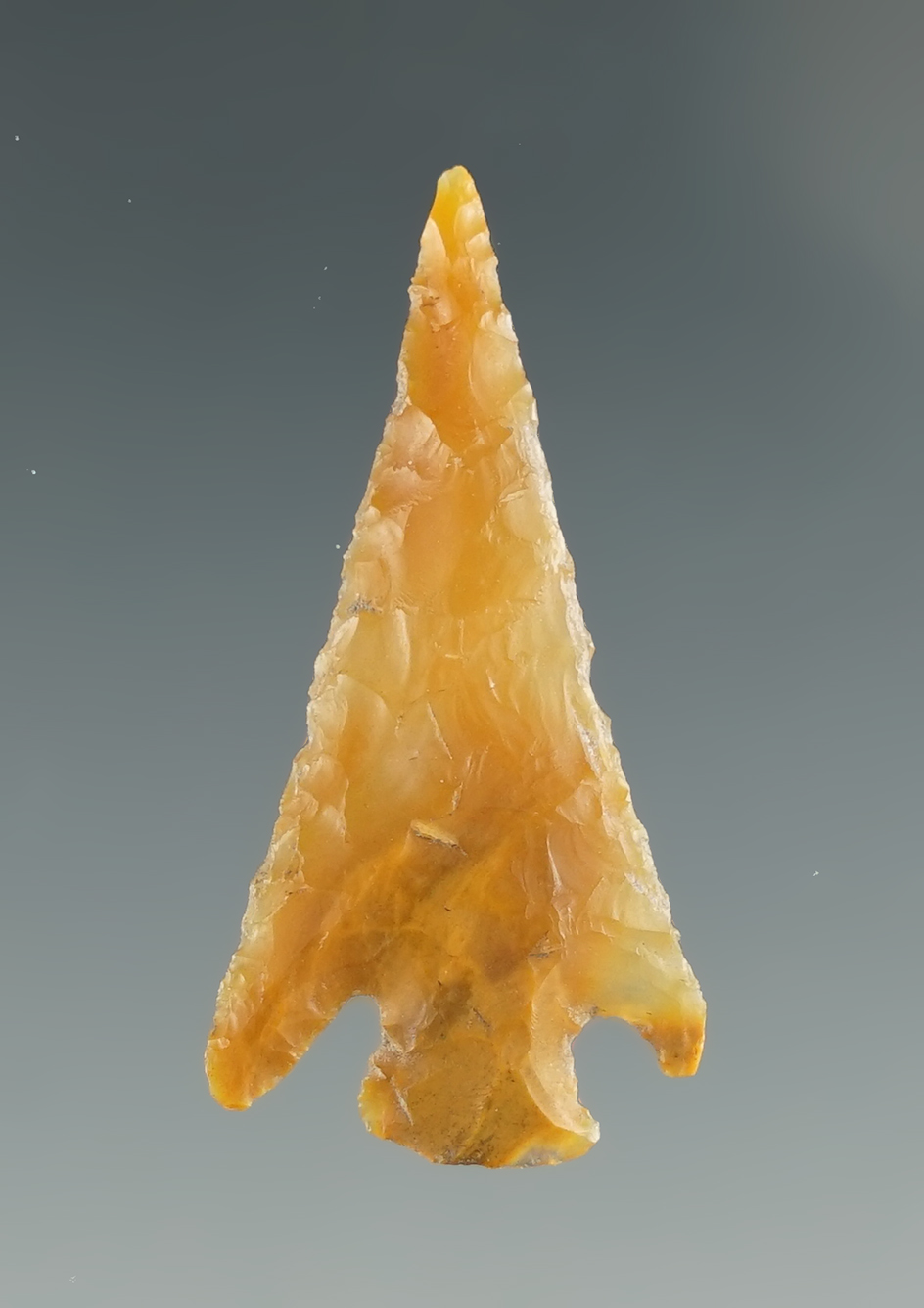 1 1/4" Columbia Plateau made from translucent caramel Agate. Columbia River, OR.