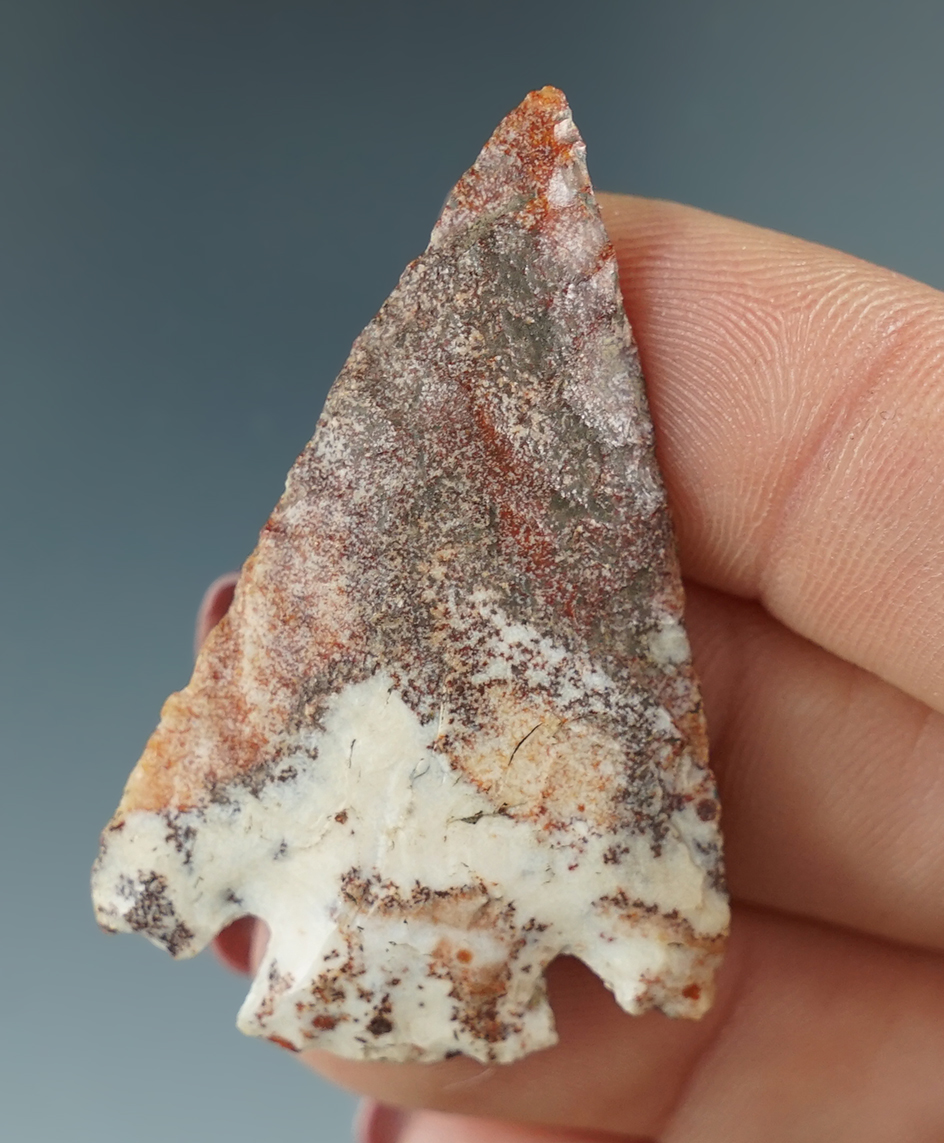 1 3/4" Quilomene Bar made from white and brown Jasper.  Columbia River, OR. Pictured!