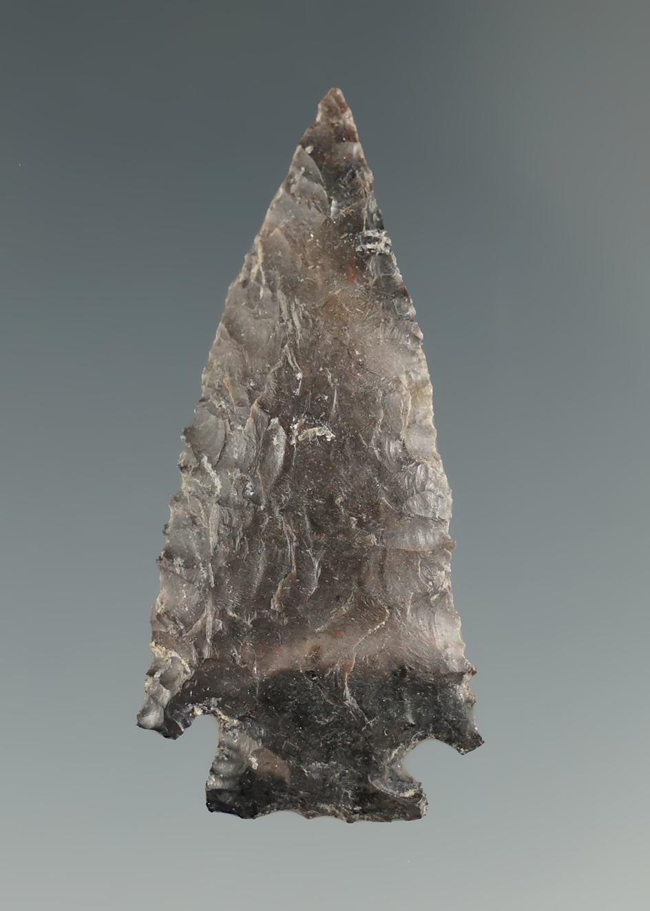 1 5/8" Hendricks made from gray Jasper. Found near the Columbia River, OR.