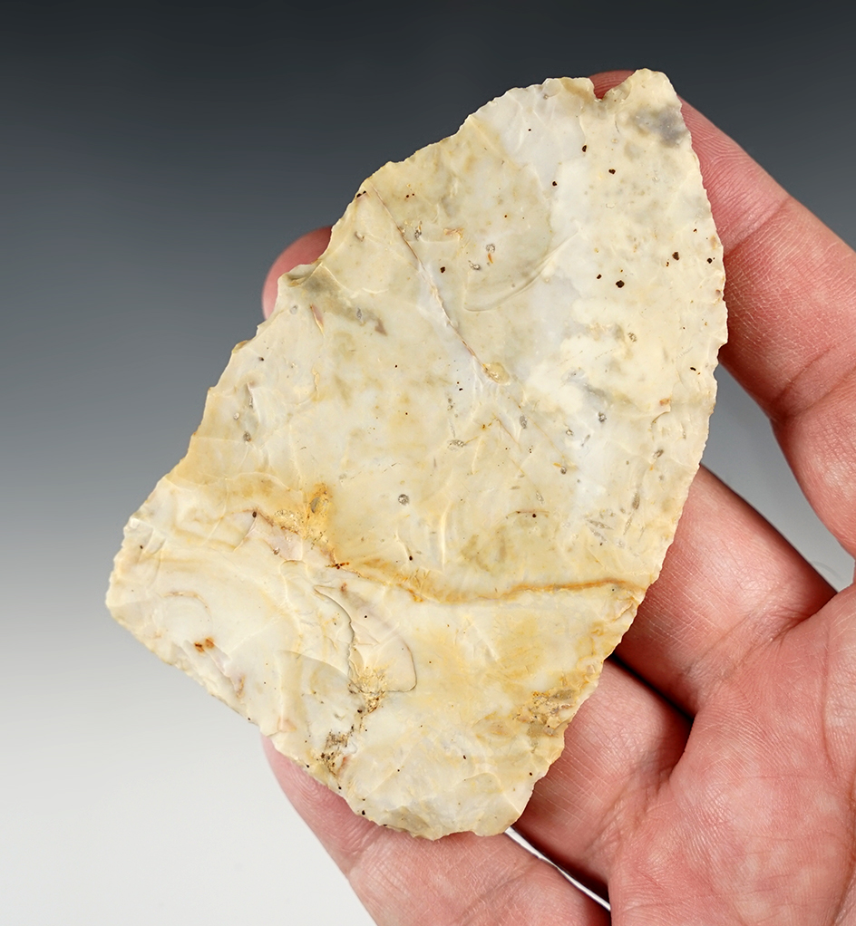 3 3/4" Flint Ridge Blade found near Rushville, Ohio. Ex. Don Potter.