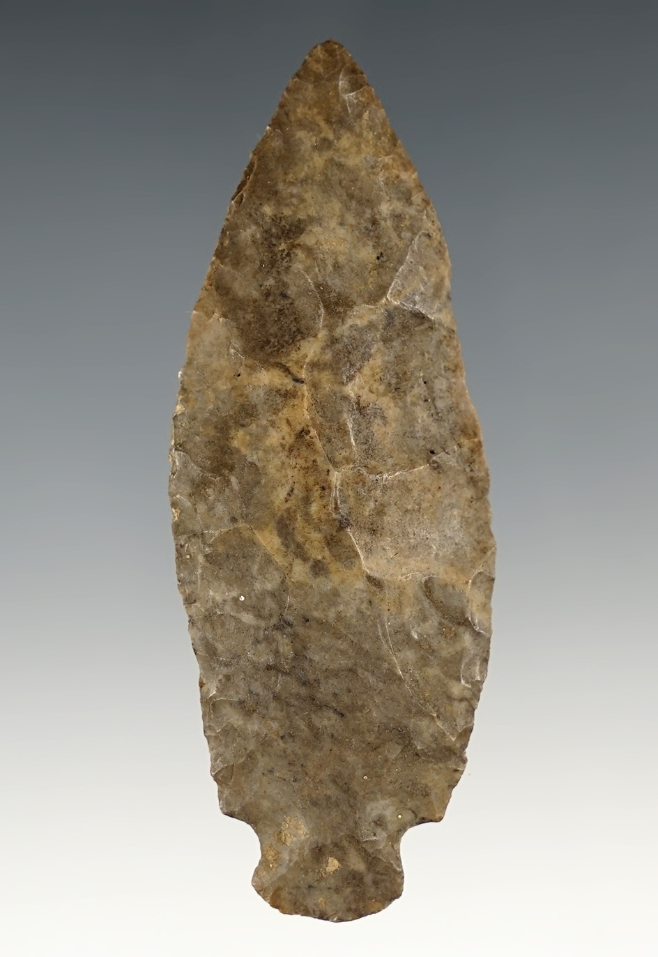 3 1/16" Benton Bottleneck  found in Pulaski Co., Kentucky, by J.R. Dalton.