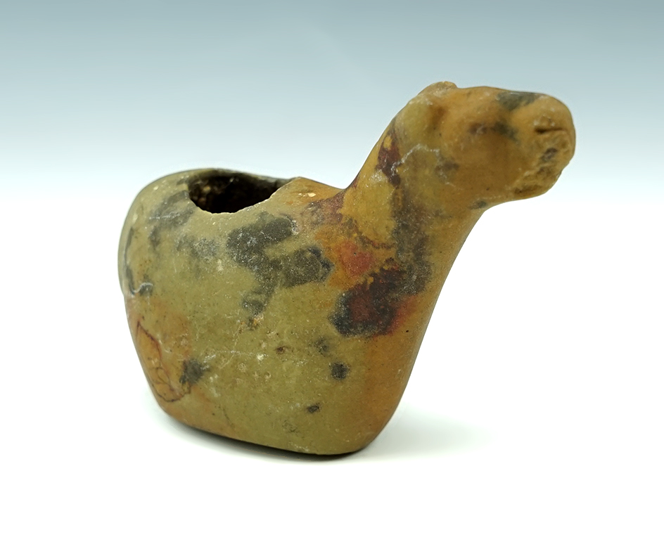 1 11/16" tall Llama Canopa found in Peru that is highly colorful.