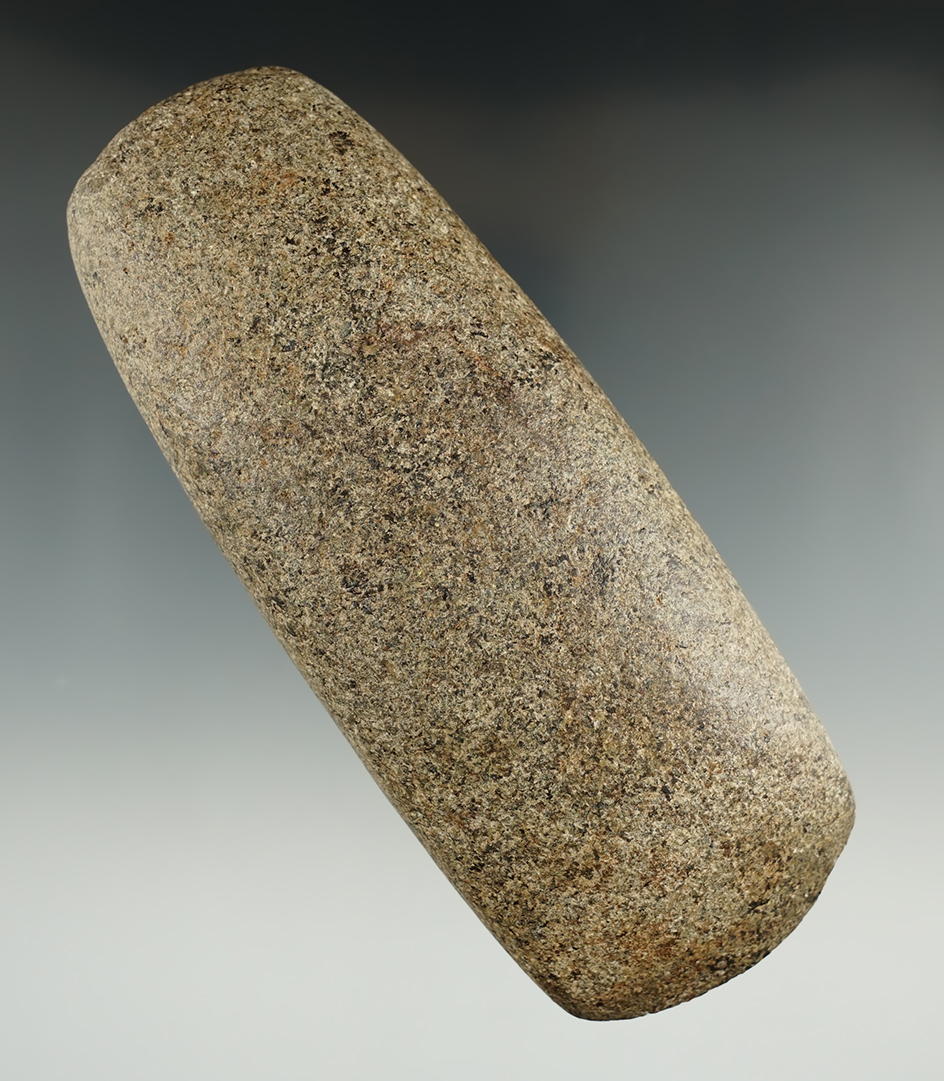 6" Hardstone Celt that is nicely styled found in Delaware Co., Ohio.