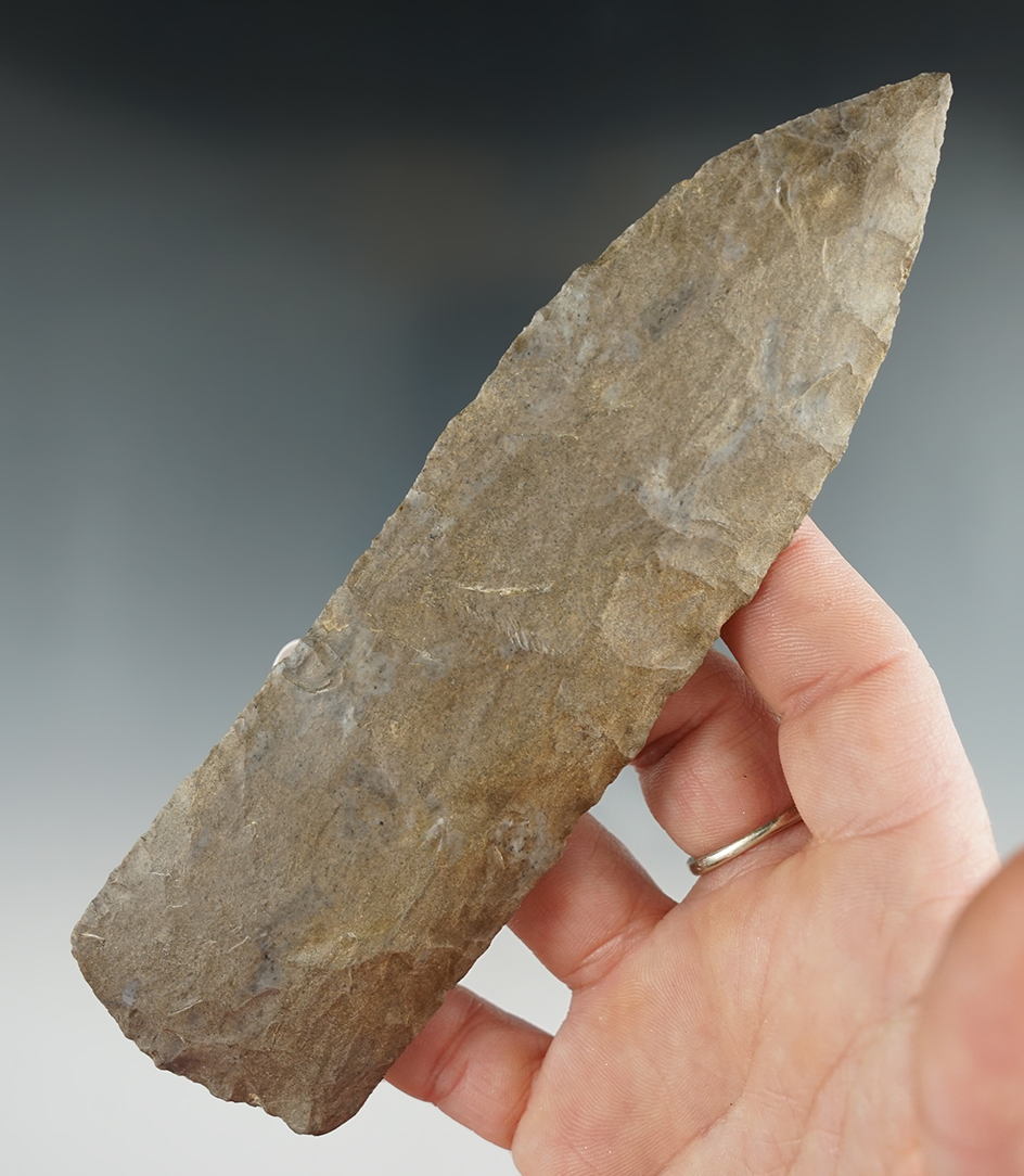 6" Dover Flint Copana Knife. Found in Tennessee.