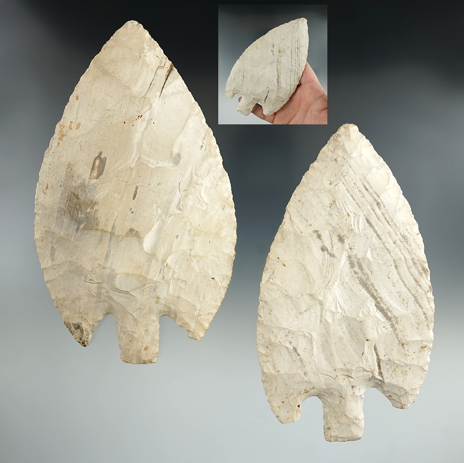 Sale Highlight!  Cache of 2 Ouachita Blades found together in east Texas. Rogers COA.