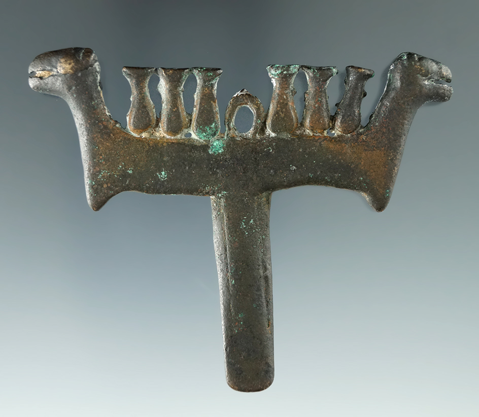 3 1/4" Inca Tupu with Chicha vats and Llamas.