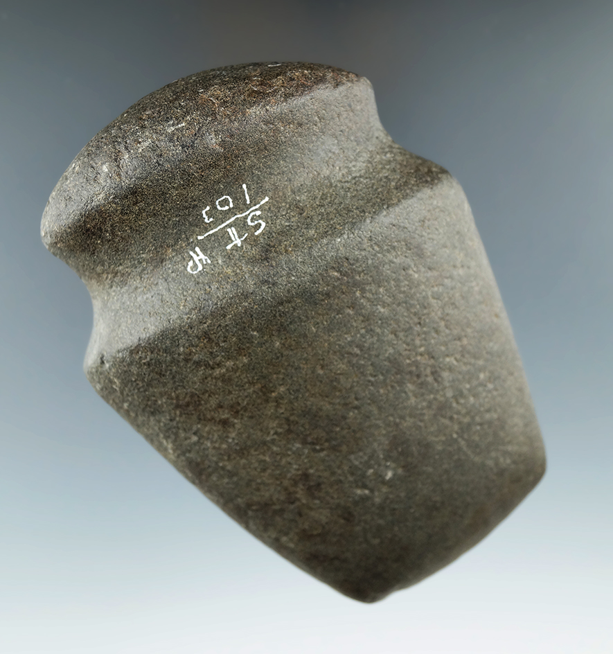 Well styled 5 1/8" Full Grooved Axe found in Darke Co., Ohio in excellent condition.