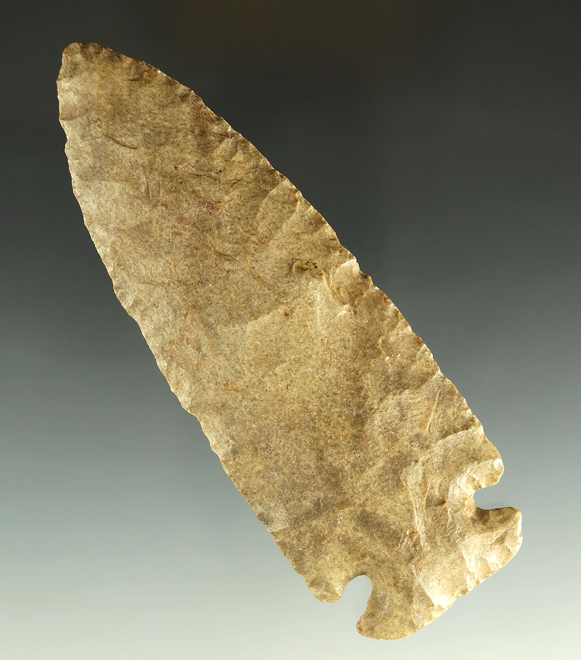 4 13/16" Dovetail - Fleming Co., Kentucky. Ex. Clyde Theiler collection. Perino and Davis COA's